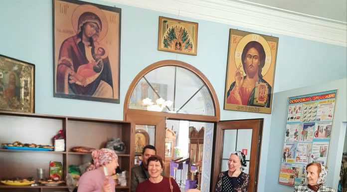 Выставка книг в храме в честь иконы Божией Матери «Утоли моя печали»