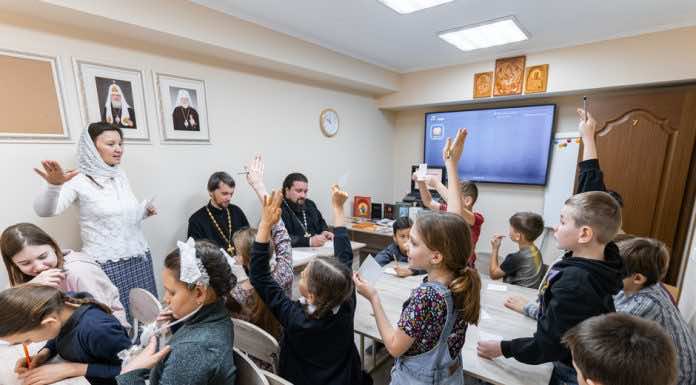 Развлекательно-познавательное мероприятие в воскресной школе «Евлогия» Спиридоновского храма