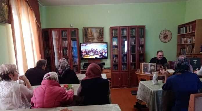 В храме Преображения Господня пос.Южного прошёл тематический час