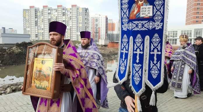 В храме 40 мучеников Севастийских была совершена Литургия Преждеосвященных Даров