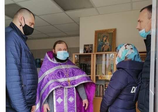 Открытие библиотеки в храме Неувядаемый Цвет