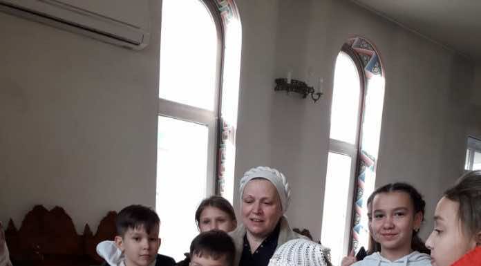 Выставка Православной литературы в Георгиевском храме хутора Ленина