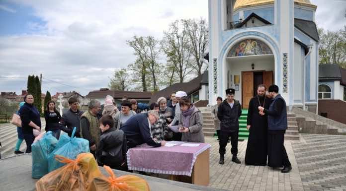 Организована передвижная работа епархиального центра гуманитарной помощи