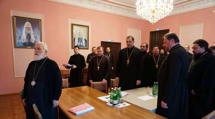 Митрополит Павел возглавил очередное заседание Епархиального совета