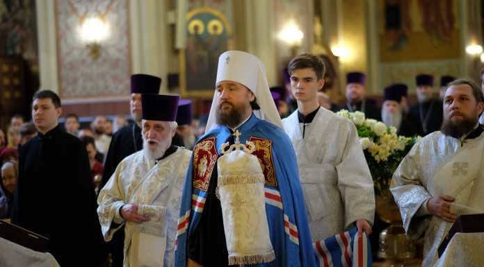 Видеосюжет о первой на Кубани литургии митрополита Григория от ИТА «Видео-Пресс-Новости»