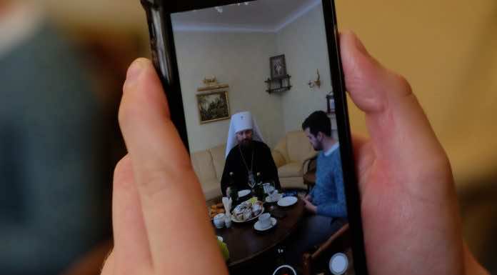 О чём разговаривал митрополит Григорий с журналистами после своей первой Литургии на Кубани