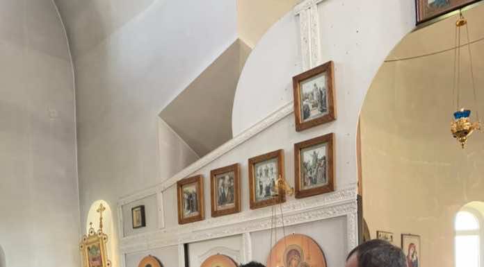 В храме Рождества Пресвятой Богородицы села Львовского Северского района состоялось награждение казачат 1 и 5 классов школы №27