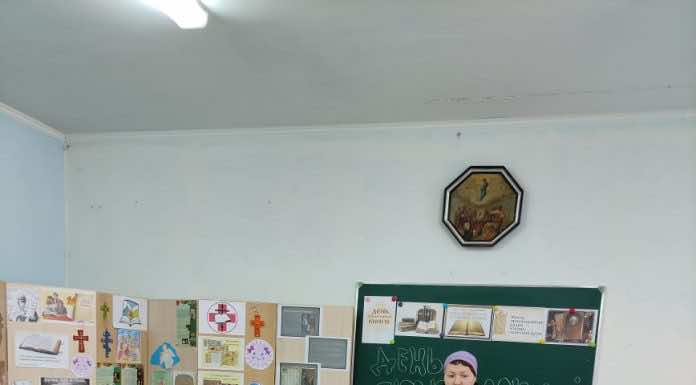 Выставка детских рисунков в храме Вознесения Господня