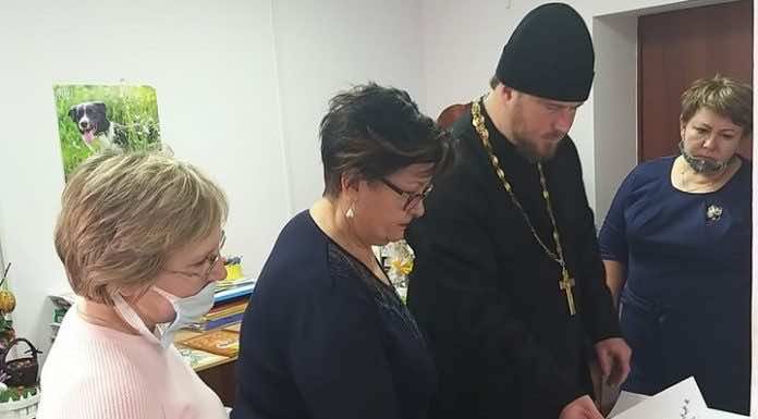 Штатный священник Покровского храма г. Абинска принял участие в подведении итогов детского конкурса