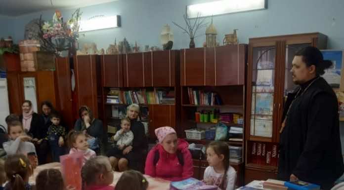 В Вознесенском храме прошел открытый урок, посвященный празднованию дня православной книги