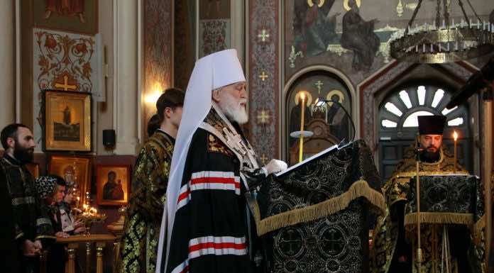 Митрополит Павел совершил утреню с чтением Великого покаянного канона