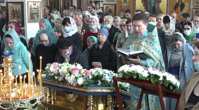 Видеосюжет о престольном празднике в Благовещенском храме