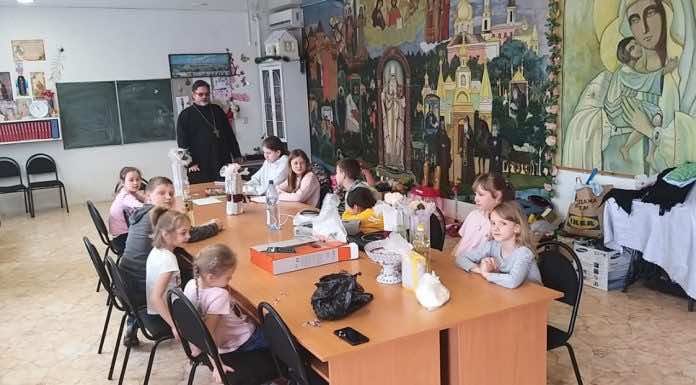 Открытый урок, посвященный празднованию 800-летия со дня рождения святого благоверного князя Александра Невского прошел в Вознесенском храме