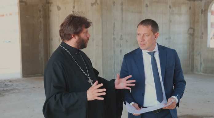 В районе ул. им. Кирилла Россинского возводится новый храм