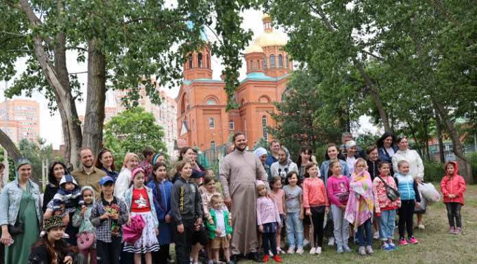 Закончился учебный год в воскресной школе храма Рождества Христова
