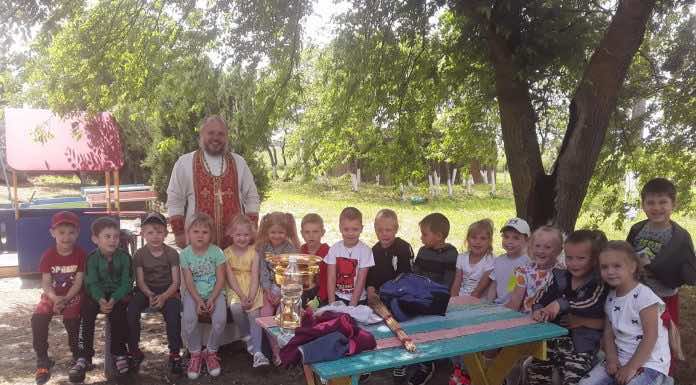 Иерей Георгий Лымарь посетил воспитанников детского сада № 34