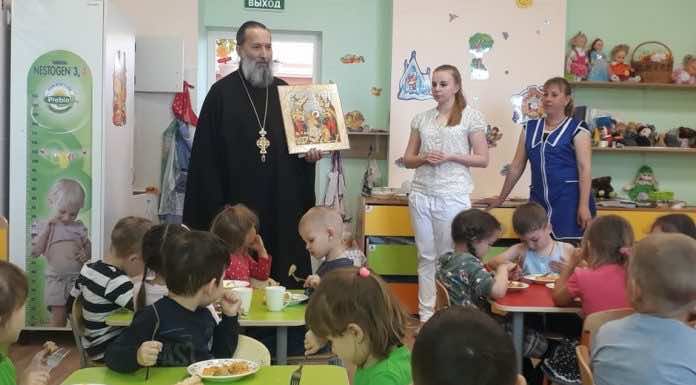 Тематическая беседа в детском саду ст. Калужской