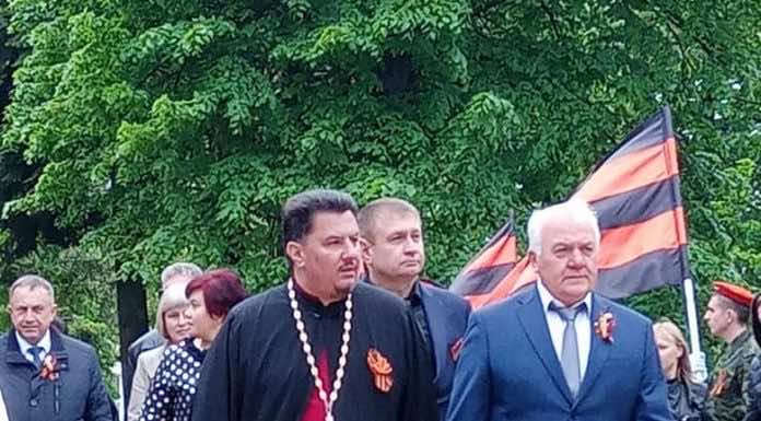 В День Победы благочинный 15-го Динского районного округа принял участие в митинге