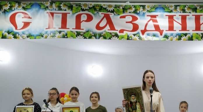 Пасхальные гуляния в Троицком храме г. Горячий Ключ