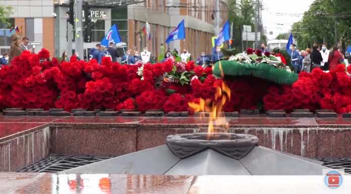 Видеосюжет о праздновании Дня Победы в Краснодаре