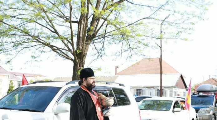 Священник благословил проведение автопробега «Память жива»