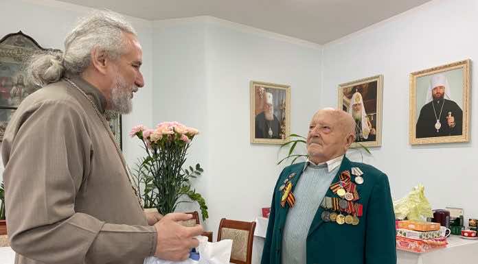В храме Покрова Божией Матери состоялось торжественное мероприятие, посвящённое Дню Победы
