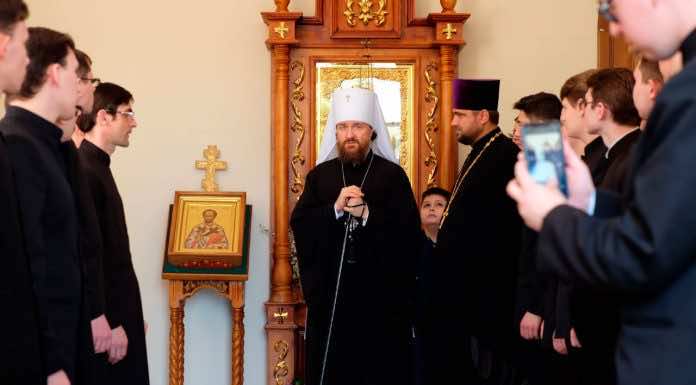 Митрополит Григорий посетил Екатеринодарскую духовную семинарию
