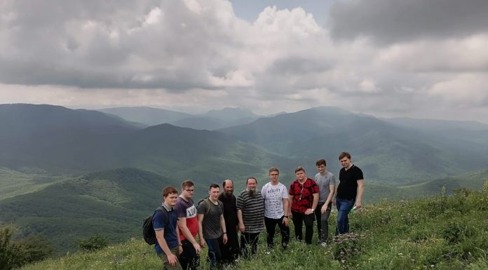 Поездка студентов пропедевтического курса Екатеринодарской духовной семинарии в станицу Азовскую