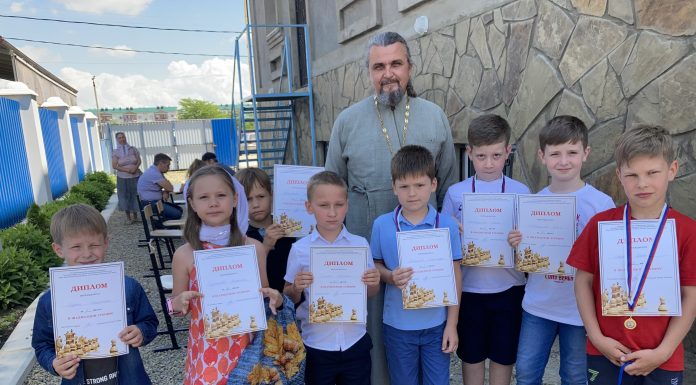 Турнир по шашкам прошел в 4-м Краснодарском городском благочинническом округе