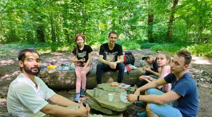 Спиридоновская молодёжка совершила поход в каньон реки Таштай