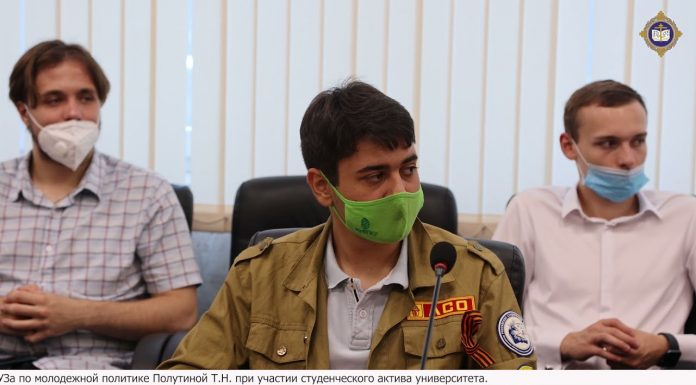 Открытие выставки «Небесные покровители земного воинства» в КубГАУ