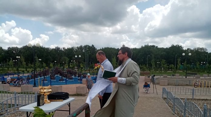 В Динской освящен новый пляж