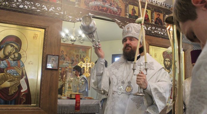 Храм святого Иоанна Крестителя отметил престольный праздник с митрополитом Григорием