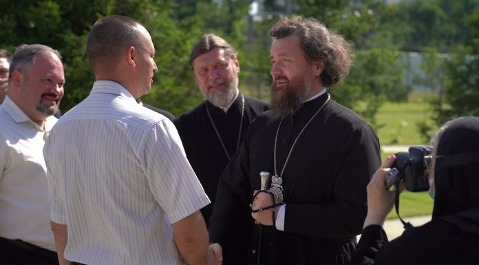 Сюжет о посещении митрополитом Григорием исторического парка «Россия – моя история»