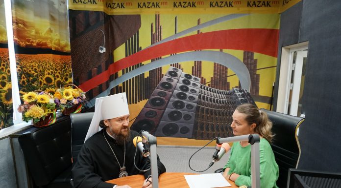 Митрополит Григорий встретился с руководством и журналистами радиокомпании «Казак- FM»