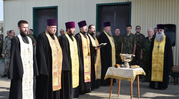 Под Горячим Ключом стартовали ежегодные военно-полевые сборы Екатеринодарского казачьего отдела