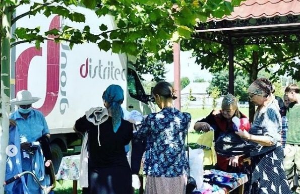 Выезд передвижного центра гуманитарной помощи в Белореченский район