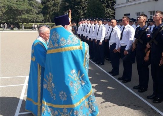 В Краснодарском высшем военном авиационном училище летчиков прошла присяга