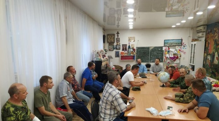 В храме Вознесения Господня прошел сход Пашковского Станичного Казачьего Общества