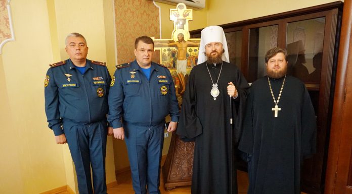 Митрополит Григорий встретился с главой МЧС по Краснодарскому краю