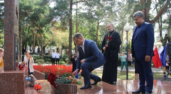 В станице Северской состоялся митинг посвященный памяти жертв теракта в Беслане