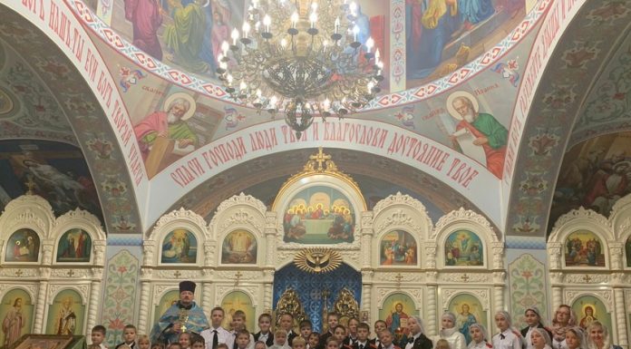 Казачата посетили Богослужение в праздник Рождества Пресвятой Богородицы