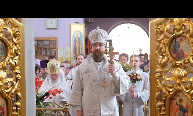 Видеосюжет: Престольный праздник в храме Архистратига Михаила Краснодара