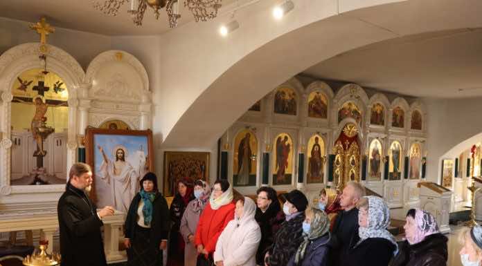 В храме Рождества Христова прошла экскурсия