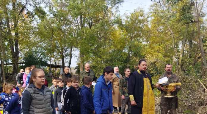 Священник храма Вознесения Господня в посёлке Пашковском принял участие в традиционных казачьих мероприятиях