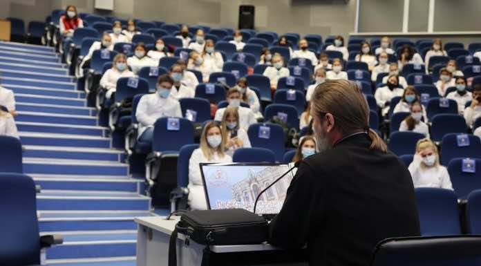 Закрытие выставки «Небесные покровители земного воинства» в Медицинском Университете