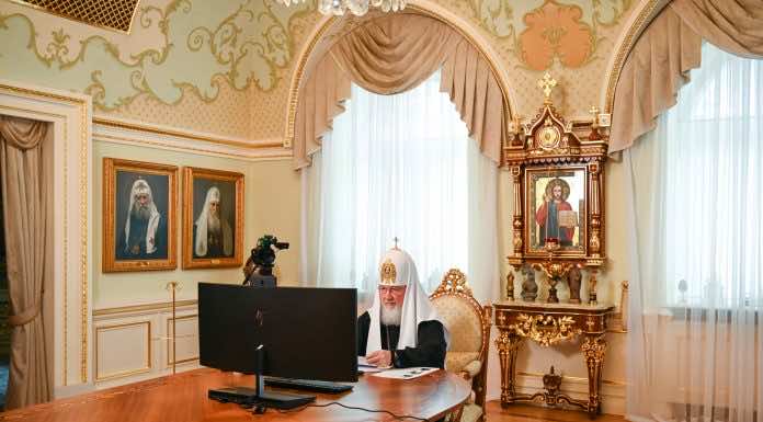 Состоялась онлайн-встреча Святейшего Патриарха Кирилла со священниками, посещающими «красные зоны» больниц