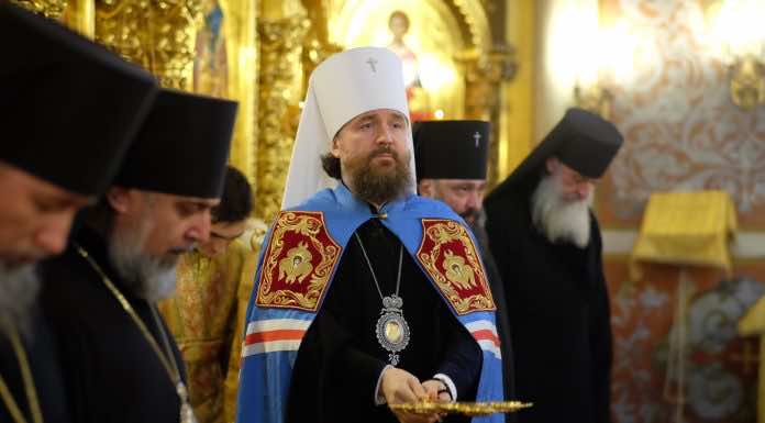 Видеосюжет: Верующие Кубани поздравили митрополита Григория с тезоименитством