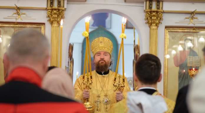 Митрополит Григорий совершил Литургию в Свято-Ильинском храме города Хадыженска