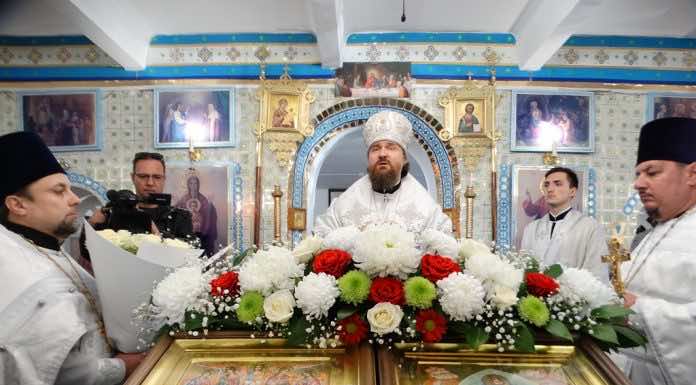 Митрополит Григорий возглавил престольный праздник храма Архистратига Михаила в станице Нововеличковской